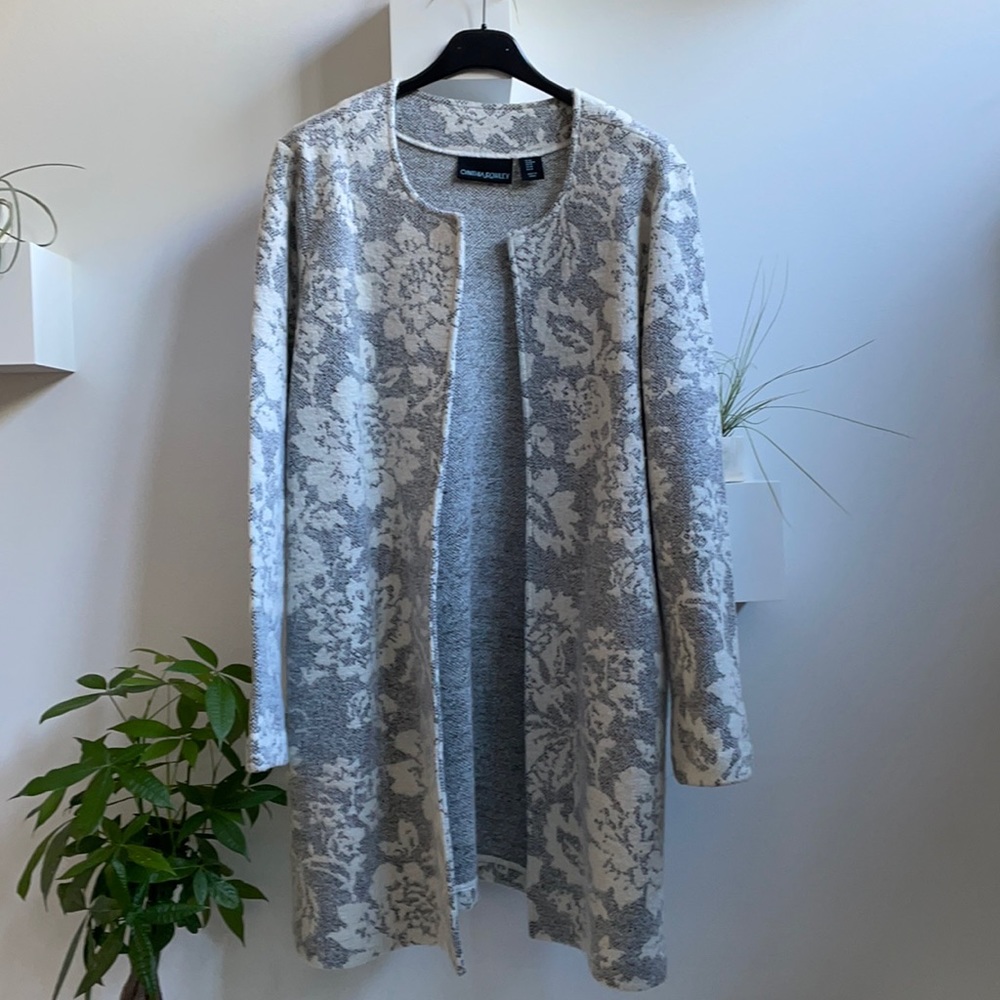 Cynthia Rowley wool long cardigan jacket